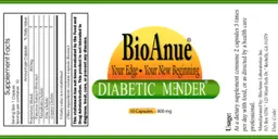 Label for Diabetic Mender