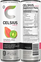 Label for Sparkling Kiwi Guava