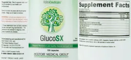 Label for Gluco SX