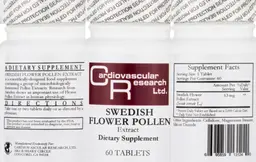 Label for Swedish Flower Pollen Extract