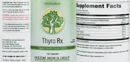 Label for Thyro Rx