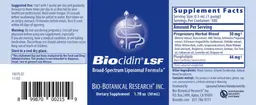 Label for Biocidin LSF