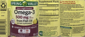 Omega-3 500 mg Natural Lemon Flavor