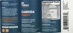 Label for Candida Support