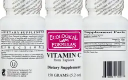 Label for Vitamin C From Tapioca