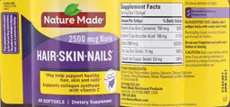 Label for Hair-Skin-Nails