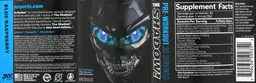 Label for The Shadow! Blue Raspberry