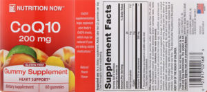 CoQ10 200 mg Natural Peach Flavor