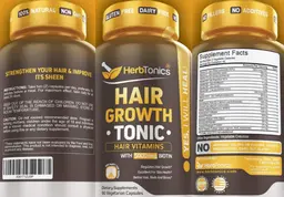 Label for Hair Growth Tonic