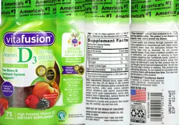 Label for Vitamin D3 50 mcg