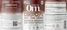 Label for Cordyceps