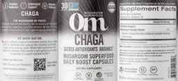 Label for Chaga