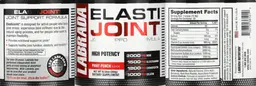 Label for ElastiJoint Fruit Punch Flavor
