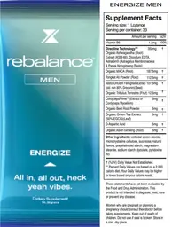 Label for Energize Men