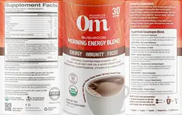 Label for Morning Energy Blend