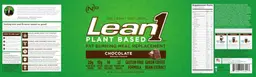 Label for Lean1 Plant Based Chocolate