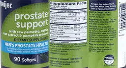 Label for Prostate Support
