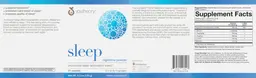 Label for Sleep Nighttime Powder