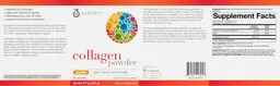 Label for Collagen Powder Vanilla