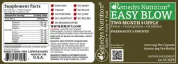 Label for Easy Blow
