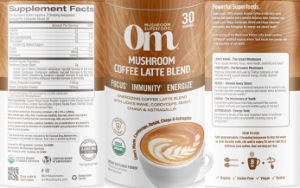 Mushroom Coffee Latte Blend