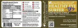 Label for Healthy Eye Surfer