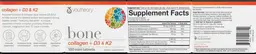 Label for Bone Collagen + D3 & K2