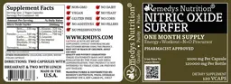 Label for Nitric Oxide Surfer