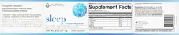 Label for Sleep Nighttime Powder