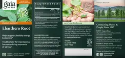 Label for Eleuthero Root