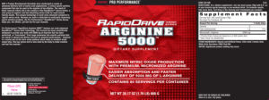 RapidDrive Arginine 5000 Fruit Punch