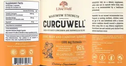 Label for CurcuWell