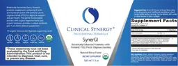 Label for SynerGI Natural Berry Flavor