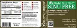 Label for Sinu Free