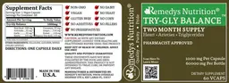 Label for Try-Gly Balance