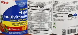 Child Multivitamin Gummy