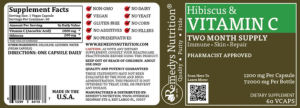 Hibiscus & Vitamin C 1200 mg