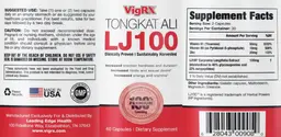 Label for VigRx Tongkat Ali LJ100