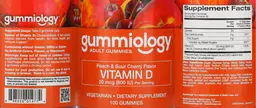Label for Vitamin D 20 mcg (800 IU)