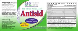 Label for Antisid