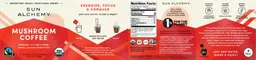 Label for Mushroom Coffee