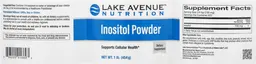 Label for Inositol Powder