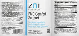 Label for PMS Comfort Support