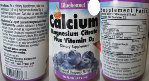 Liquid Calcium Magnesium Citrate plus Vi