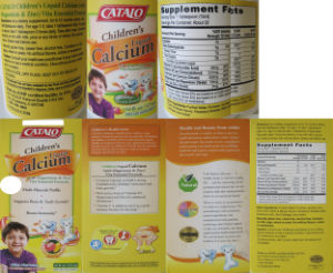Children's Liquid Calcium Delicious Peac