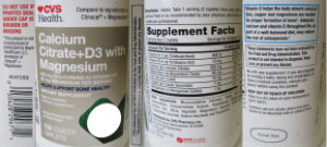 Calcium Citrate + D3 with Magnesium
