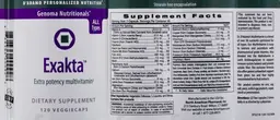 Label for Exakta