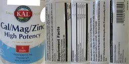 Cal/Mag/Zinc