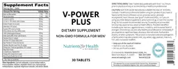 Label for V-Power Plus