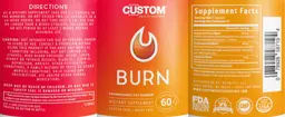 Label for Burn
